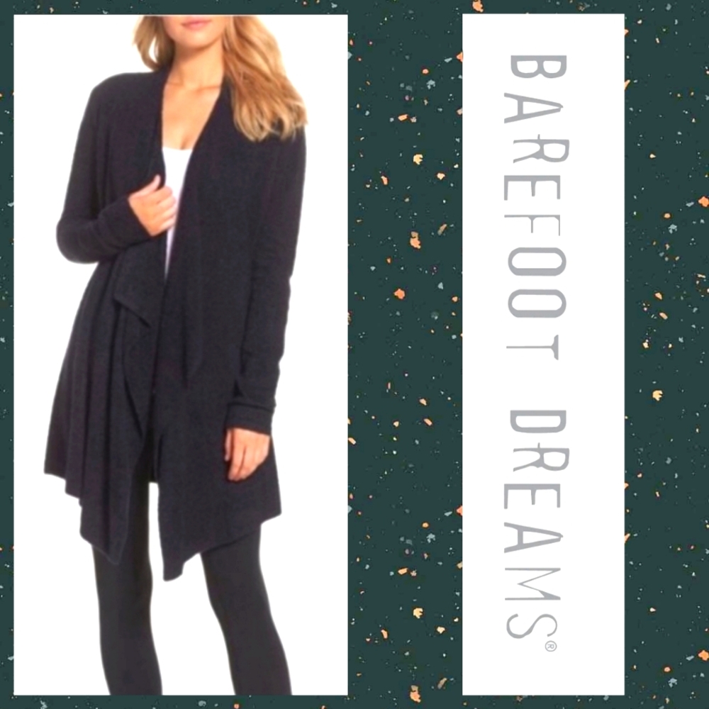 BAREFOOT DREAMS OPEN FRONT CARDIGAN